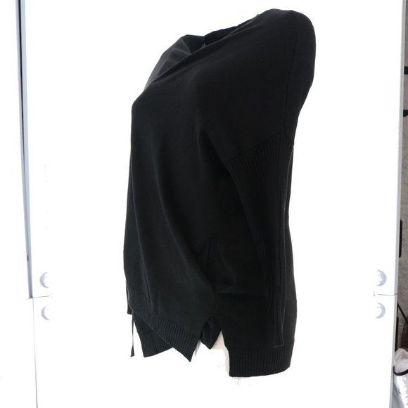 NWT SKINNYGIRL SUNDAZED MOUJ CARDIGAN SWEATER BLACK SMALL - Picture 3 of 14